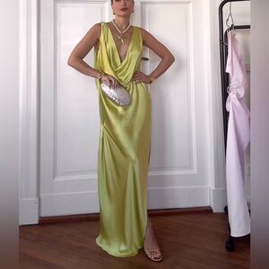 Zara Yellow Maxi Dress